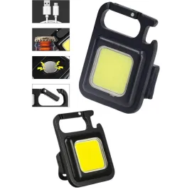 Mıknatıslı Parlak Led Işık 3 Fonksiyonlu Şarj edilebilir Ledli Mini Taşınabilir