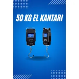 50 Kg Dijital El Terazisi Cep Tartısı El Kantarı Terazi