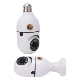 Wifi Güvenlik Kamerası 360 Derece Dönebilen Harekete Duyarlı Gece Görüşlü Ampul