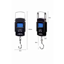 El Kantarı Dijital El Terazisi 50 Kg Kapasiteli LCD Ekranlı