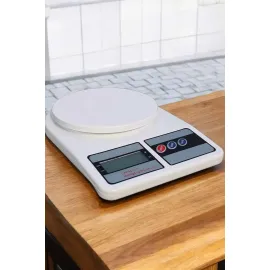 Hassas Terazi 10 kg Kapasiteli, Yüksek Hassasiyetli Dijital Mutfak Tartısı