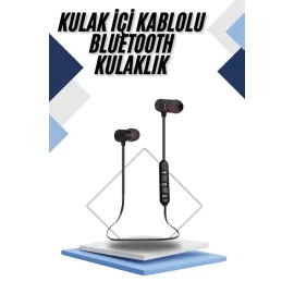 Kablolu Kulakiçi Bluetooth Kulaklık Mıknatıslı ANC Özellikli Yüksek Ses Kaliteli