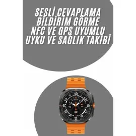 Tüm Telefonlara Uyumlu Akıllı Saat Uyku Ve Sağlık Takibi Nabız Ölçer Adım Sayar