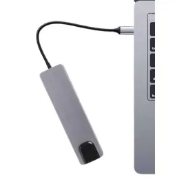 Usb Type-C Hub Dönüştürücü Çevirici Çoklayıcı Macbook Çevirici 8 Portlu