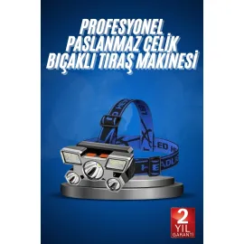 5 LED Far Şarj Edilebilir Güçlü Kafa Lambası Kamp Lambası 4 Modlu (Kopya)