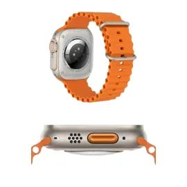 Yeni Nesil 3 Kordonlu Kol Saati 49 Mm Amoled Ekran Akıllı Saat