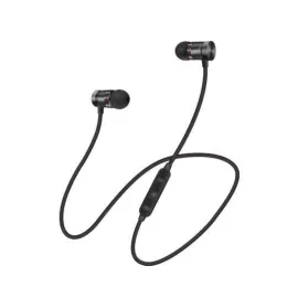 Sports Mıknatıslı Siyah Bluetooth Kulaklık Kablolu Uzun Pil Ömrü