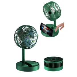 Katlanabilir Usb Şarjlı Masaüstü Soğutucu Mini Fan Telefon Tutucu