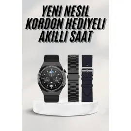 En Çok Tercih Edilen Akıllı Saat Amoled Ekran Nabız Sensörü GPS Uyumlu Adımsayar