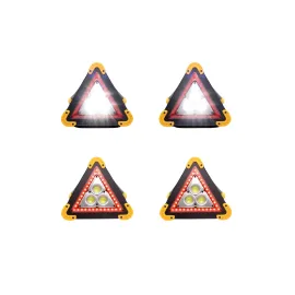 Solar Şarjlı Çok Fonksiyonlu Reflektör Işıklı Ikaz Lambası Acil Durum Reflektörü Acil Durum Uyarı Lambası