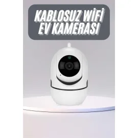 360° Full HD Akıllı Kamera Hareket Sensörlü Wifi Kamera Çocuk Güvenlik Kamerası