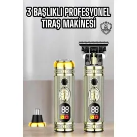 Profesyonel Saç Sakal ve Vücut Tıraşına Uygun Sıfır Sinek Kaydı Tıraş