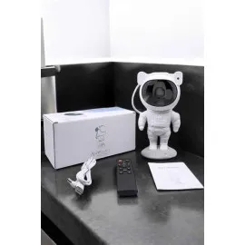Astronot Görünümlü Projeksiyon Speaker Taşınabilir