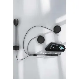 Kask Kulaklığı Motosiklet Intercom Interkom Dinleme Konuşma Özellikli Su Geçirmez