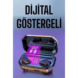 Kablosuz Bluetooth Kulaklık Dijital Göstergeli Uzun Pil Ömrü