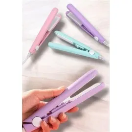 180°C Isı Ve Uzun Süre Kalıcı Düzlük Sağlayan Mini Saç Düzleştirici