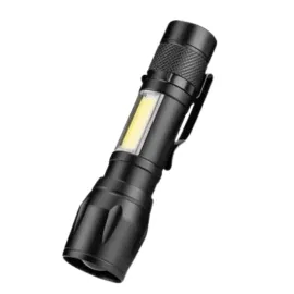 Led Lamba El Feneri Küçük Taşınabilir USB Şarjlı Acil Durum Lambası