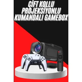 Retro Video Oyunu Konsolu Android Tv El Oyun Konsolu WIFI Taşınabilir Projeksiyon Cihazı