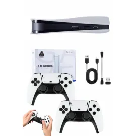 4K HD Klasik Retro Game Box 3000 Oyunlu Çift Kollu Çift Kişilik Oyun Konsolu