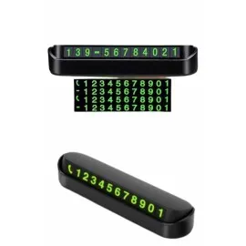 Araç Park Numaratörü Tüm Araçlara Uyumlu Araba Numaralık