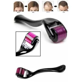 Derma Roller Titanyum Uçlu 540 İğneli 1 Mm Saç Sakal Çıkarma Ve Cilt Bakım Masaj Aleti