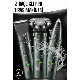 Kulak Ve Burun Başlıklı Profesyonel Tıraş Makinesi