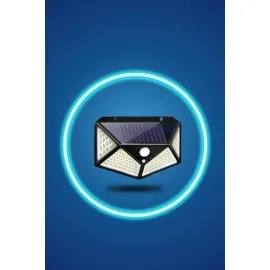 Bahçe Lambası Bahçe Aydınlatma Sensörlü Suya Dayanıklı 100 Led