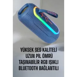 Bluetooth Hoparlör Kablosuz Yüksek Ses Kaliteli Şarj Edilebilir
