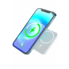 Kablosuz Magsafe Hızlı Şarj 5.000 mah Kablosuz Şarj Cihazı