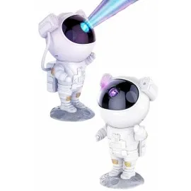 Astronot Şeklinde Bluetooth Hoparlör Gökyüzü Kumandalı Aydınlatma Lamba