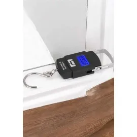 50 Kg El Kantarı Ağırlık Ölçer Dijital Ekranlı Kancalı Portatif