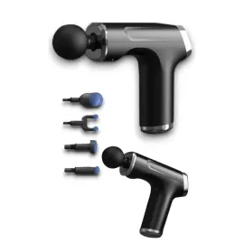 Profesyonel Masaj Tabancası Sporcu Masaj Aleti 4 Başlıklı Şarjlı Titreşimli