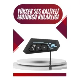 Intercom Bluetooth Kask Kulaklık Motosiklet Kulaklık 5.0 Bluetooth