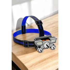 Kafa Lambası Hafif Ve Esnek Çift Anahtarlı Far Led Işık