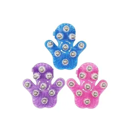 9 Bilyeli Masaj Eldiveni Giyilebilir Plastik Vücut Sıkılaştırıcı