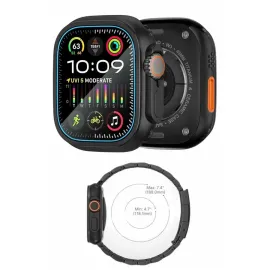 Ultra 3 Kordonlu Amoled Ekran Akıllı Saat Çok Fonksiyonlu Uyku ve Sağlık Takibi