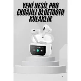 Dokunmatik Ekranlı Air Pro 2 Anc Kulaklık Kablosuz Çok Fonksiyonlu