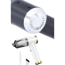 Vakumlu Araç İçi Süpürge Taşınabilir Pratik Şarjlı Temizlenebilir