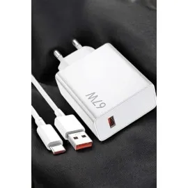 67W Şarj Aleti Turbo Hızlı Type-C Şarj