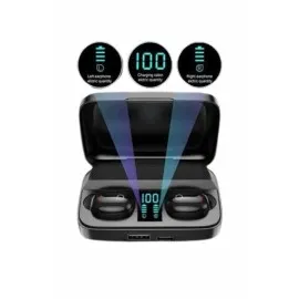 Kablosuz Dijital Göstergeli Çağrı Cevaplayabilen Tws 5.0 Bluetooth Kulaklık