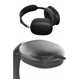 Kulak Üstü Kablosuz Bluetooth Kulaklık Yumuşak Süngerli Sd Kart Girişli