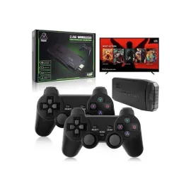 Çift Kollu 2.4g kablosuz Retro 4k Game stick 3500 oyun atari HD Görüntü Kalitesi