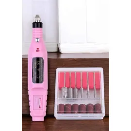 Elektrikli Manikür Pedikür Törpü Seti Protez Tırnak Nasır Temizleyici