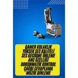 Bluetooth Kulaklık Dokunmatik Kontrol Tws kablosuz kulaklık Hi-fi Stereo