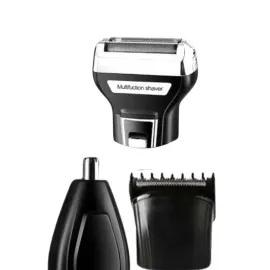 Kulak Burun Kıl Kesme Ense Yanak Tıraş Seti 3 Başlıklı Profesyonel