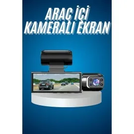 Araç Kamerası Dönebilen Hd Kaliteli Video Ve Fotoğraf Kaydedici