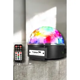 Kompakt Tasarımlı, Telefon Kontrollü Disko Topu Işıkları