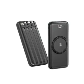 Kablosuz Çoklu Şarj Girişli 10.000 Mah Kablolu Powerbank Taşınabilir