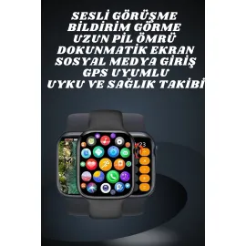 Ekranlı Yeni Nesil Pro Kulaklık Ve Akıllı Saat Kampanyası Kulak İçi Mikrofonlu