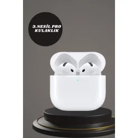 7 Kordonlu Akıllı Saat Ve 3.nesil Kulaklık Dokunmatik Ekran Sesli Görüşme Yapabilen